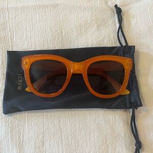 J. Crew Orange Sunglasses